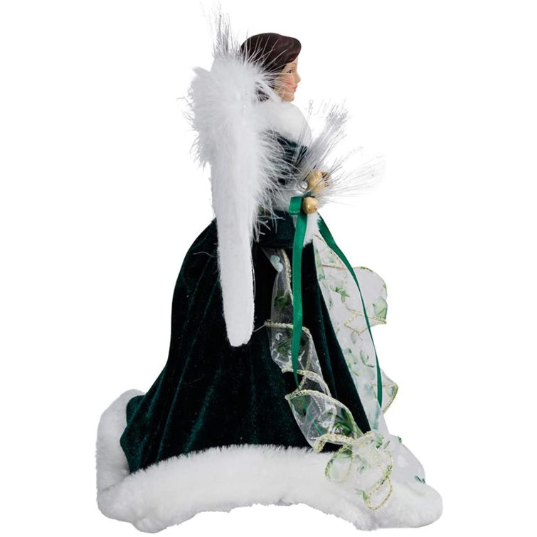 Kurt Adler Fiber Optic LED Irish Angel Tree Topper Wayfair